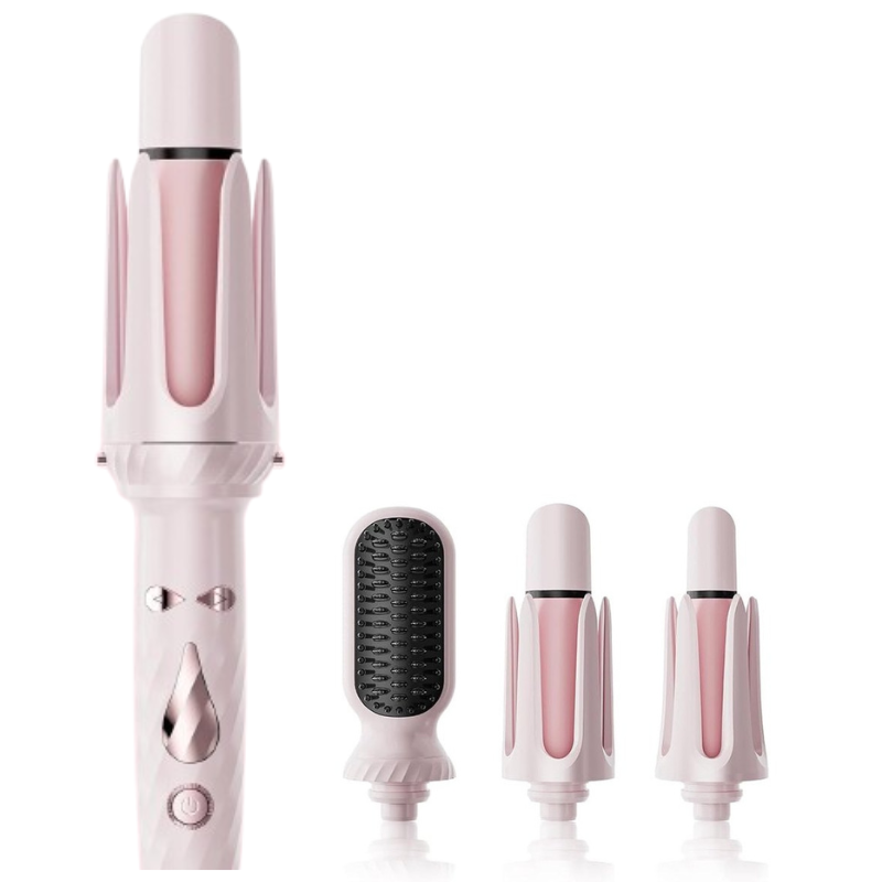 SILK ROLLA 3-in-1 Automatic Curler & Straightening Brush