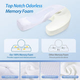 Ergonomic Memory Foam Arm Pillow for Side Sleepers