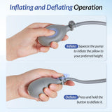 Inflatable Lumbar Support Pillow