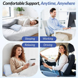 Inflatable Lumbar Support Pillow