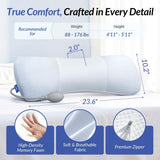 Inflatable Lumbar Support Pillow