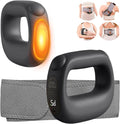 Portable Heated Fascia Ring Massager with 5-Speed Vibration - Silk Rolla