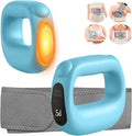 Portable Heated Fascia Ring Massager with 5-Speed Vibration - Silk Rolla