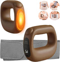 Portable Heated Fascia Ring Massager with 5-Speed Vibration - Silk Rolla