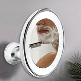 10X Magnifying Suction Cup LED Makeup Mirror