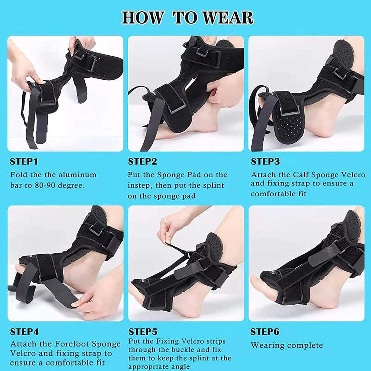 Plantar Fasciitis Night Splint Brace