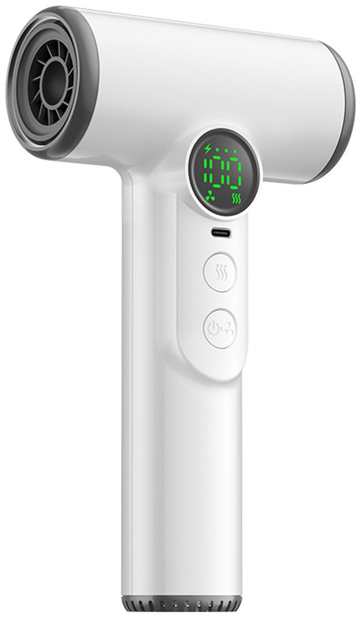 SILK ROLLA Professional Cordless Hair Dryer with LED Display
