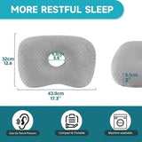 Adjustable Ear Support Pillow for Side Sleepers