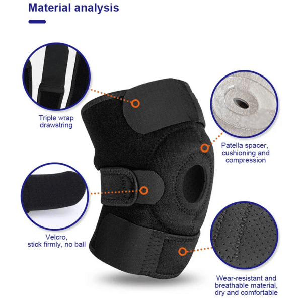 Compression Knee Brace for Joint Stability