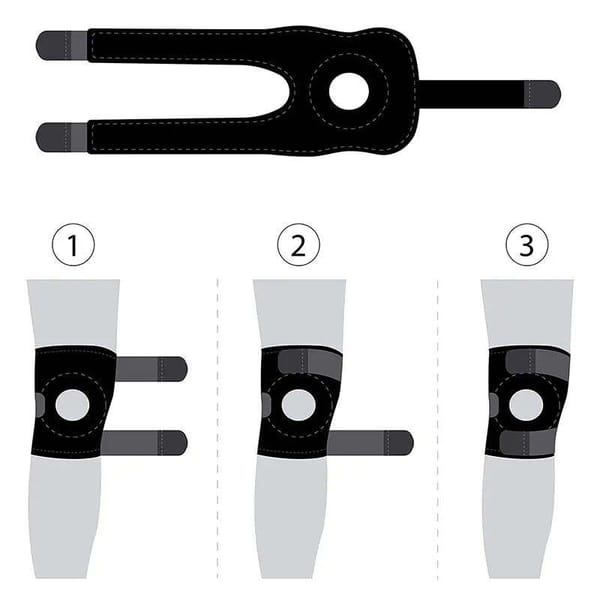 Compression Knee Brace for Joint Stability