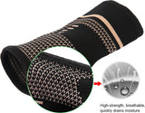 Copper Compression Wrist Brace