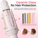SILK ROLLA 3-in-1 Automatic Curler & Straightening Brush