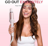 SILK ROLLA 3-in-1 Automatic Curler & Straightening Brush