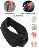 Adjustable Patella Knee Strap with Compression Support