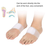 Orthotic Insoles, Orthopedic Foot Pads for Silicone Feet Cushion Footwear Insoles Pain Relief Pads, Foot Orthotics Massage Pad Insoles Foot Sleeves for Pain Relief(A)