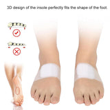 Orthotic Insoles, Orthopedic Foot Pads for Silicone Feet Cushion Footwear Insoles Pain Relief Pads, Foot Orthotics Massage Pad Insoles Foot Sleeves for Pain Relief(A)