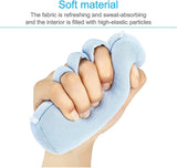 Finger Contracture Grips Cushion, Finger Splitter, Palm Anti Flaw Ulcer Pad, Anti Stick, Finger Hand Grab Bar, for bedridden Old Man,The Disabled Care and Rehabilitation Training 2-pcs