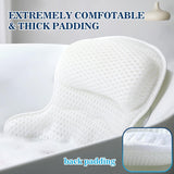 Bath Pillow for Neck & Back Support