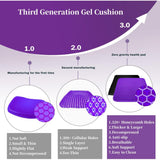 Honeycomb Gel Contour Seat Cushion