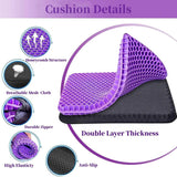 Honeycomb Gel Contour Seat Cushion
