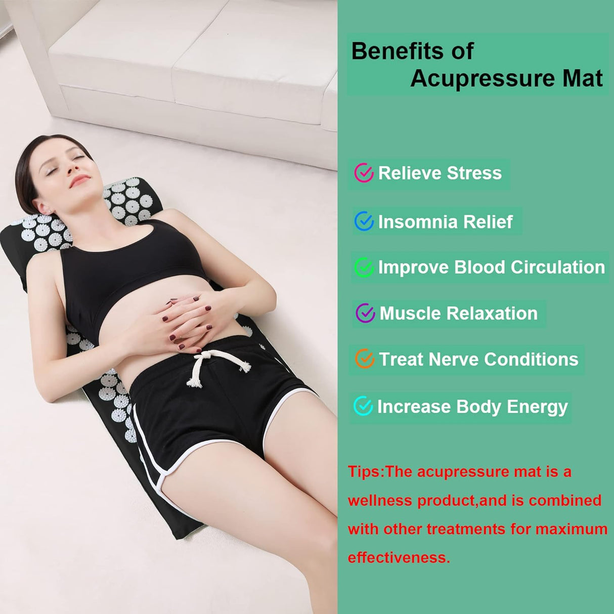 Acupressure Yoga Massage Mat