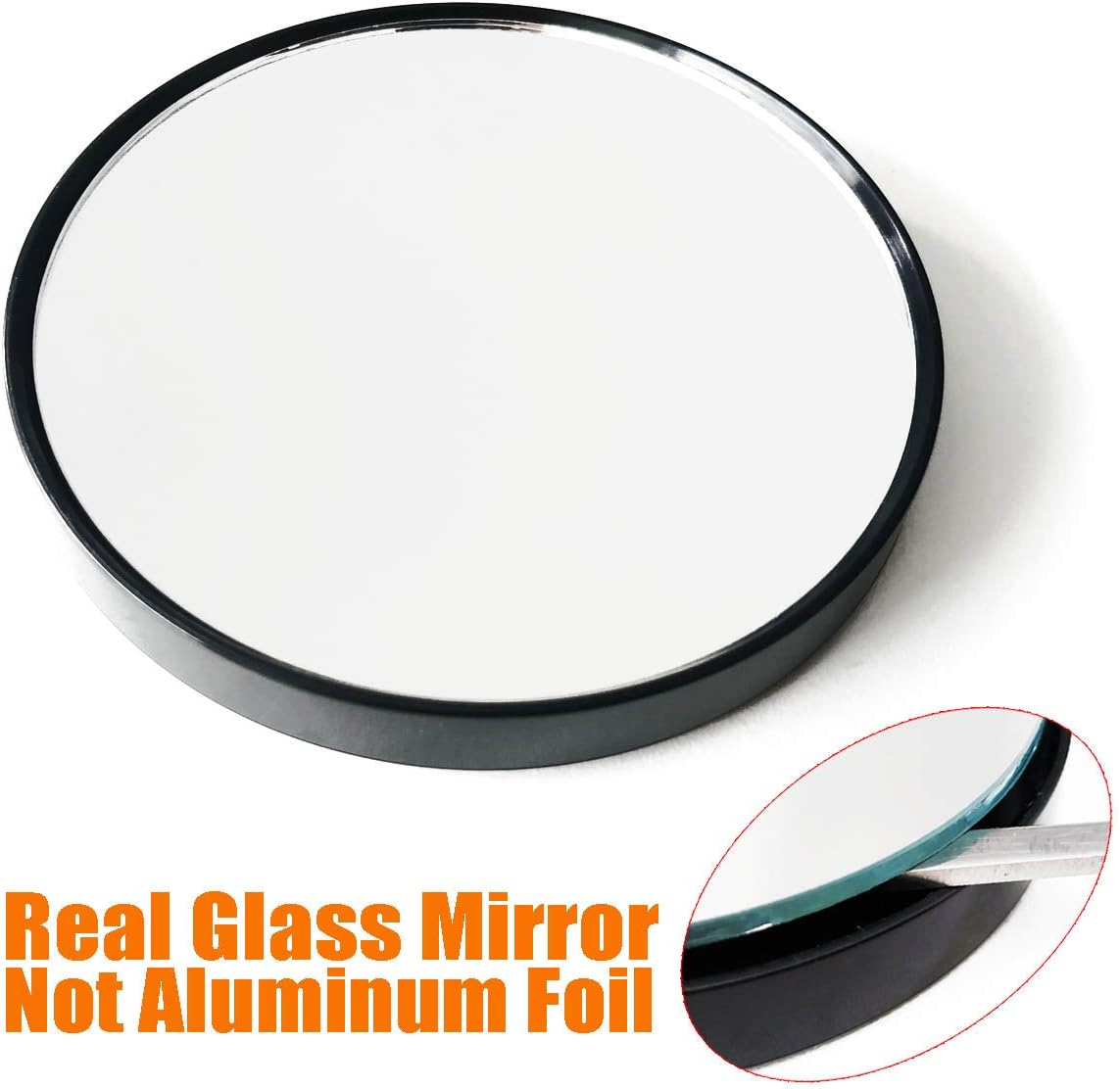 10X Magnifying Mirror and Eyebrow Tweezers Kit for Travel