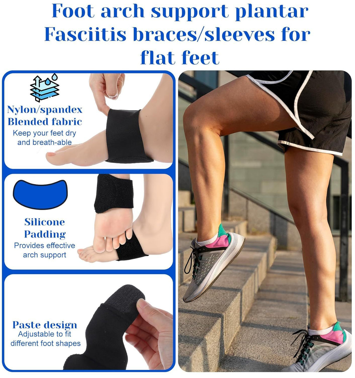 Plantar Fasciitis Arch Support Pads