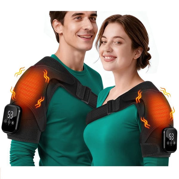 Rechargeable Heated Shoulder Massager Wrap