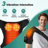 Rechargeable Heated Shoulder Massager Wrap