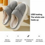Rechargeable Heated Cloud Slippers
