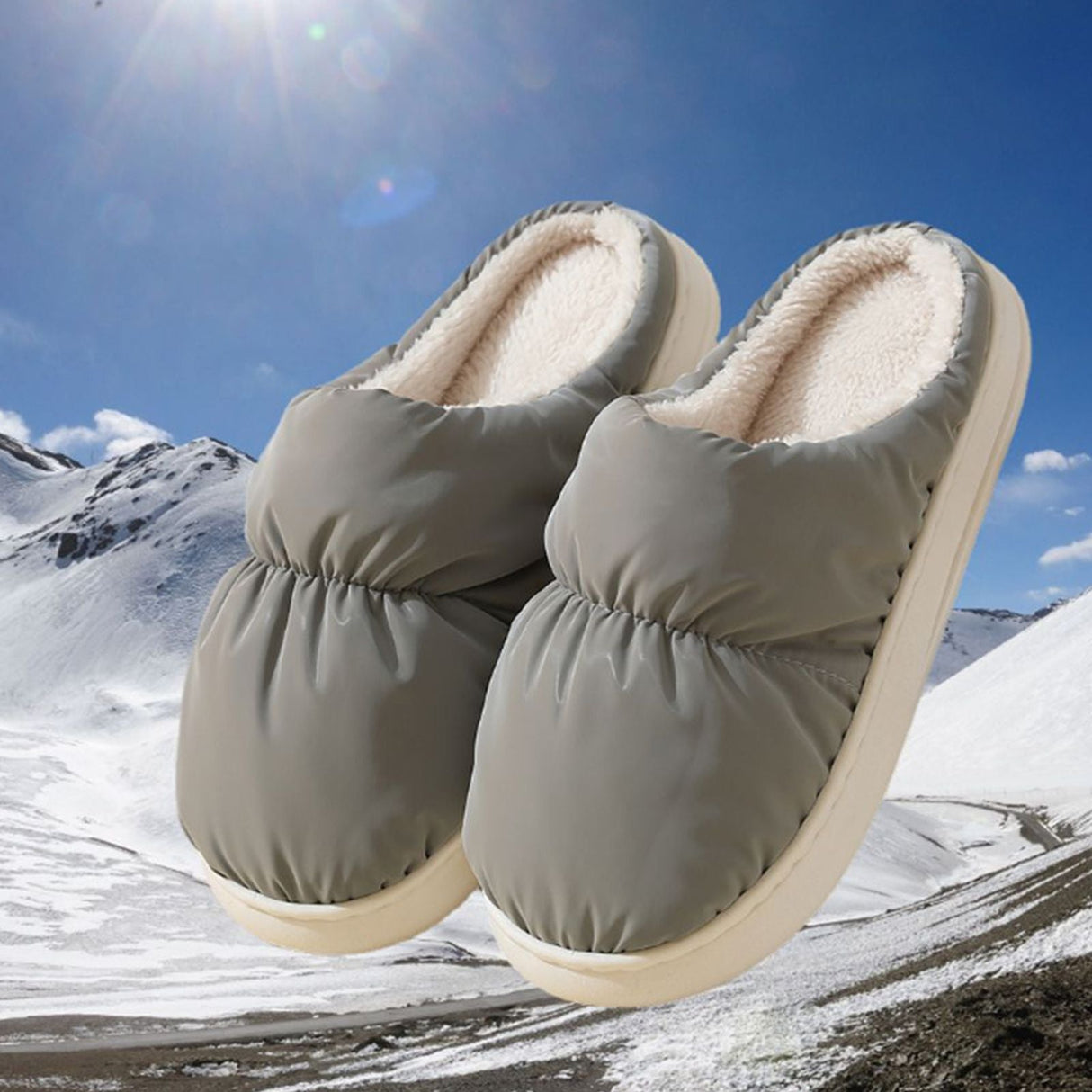 Rechargeable Heated Cloud Slippers