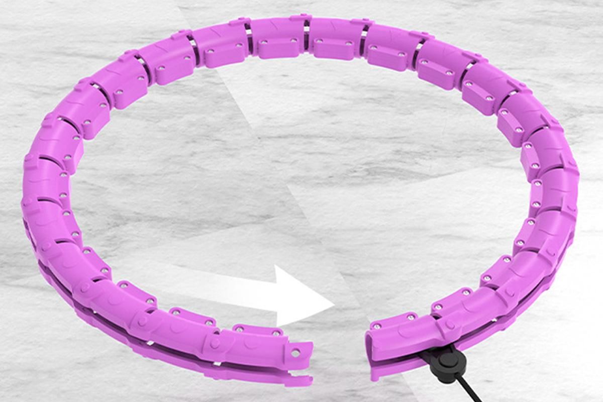 Adjustable Weighted Hula Hoop