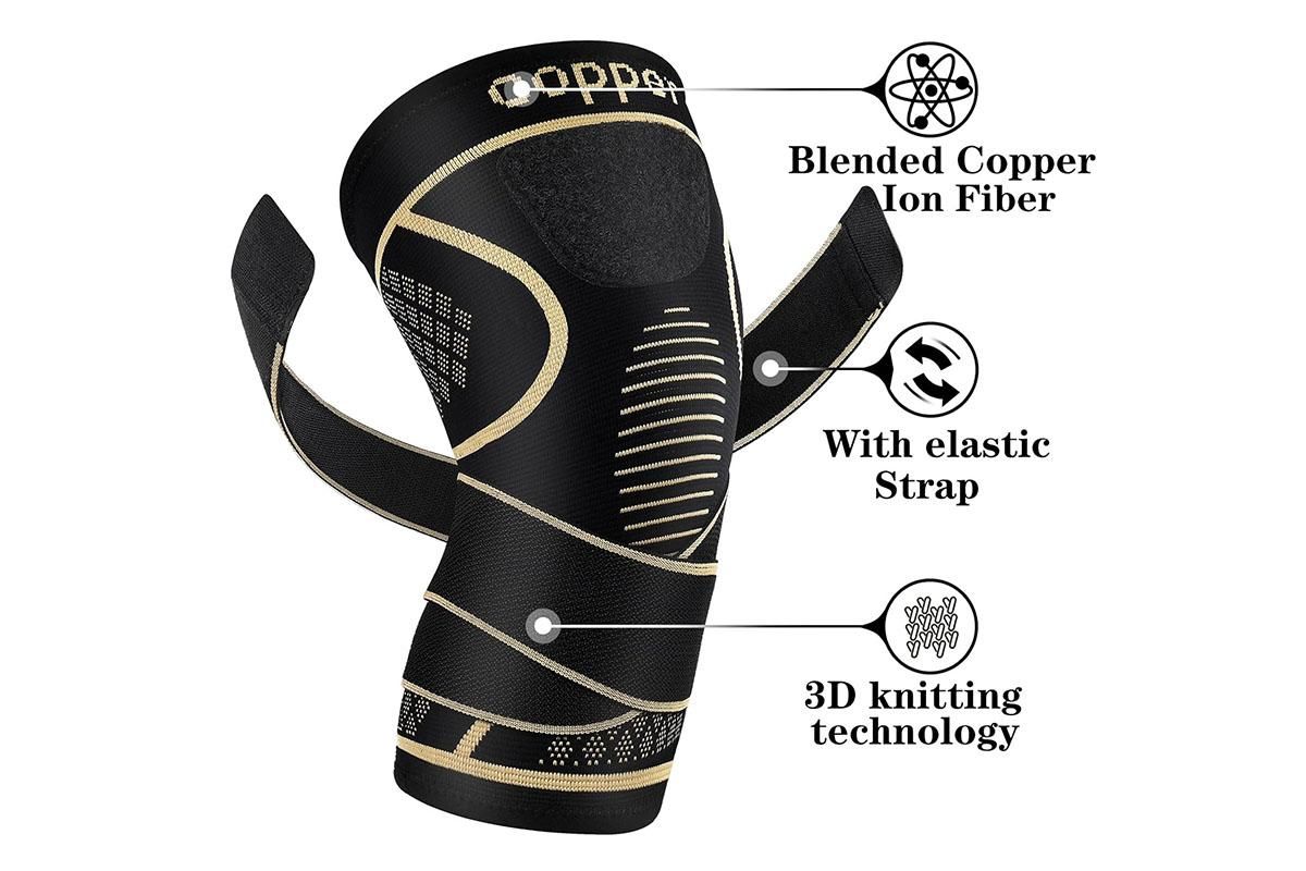 Copper Compression Knee Brace