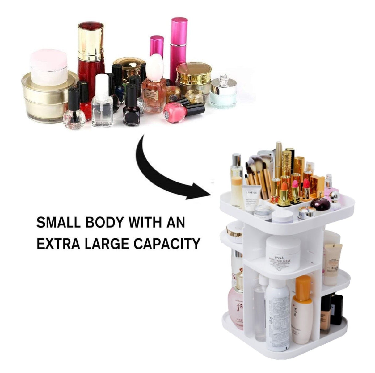 Rotating Cosmetic Organiser