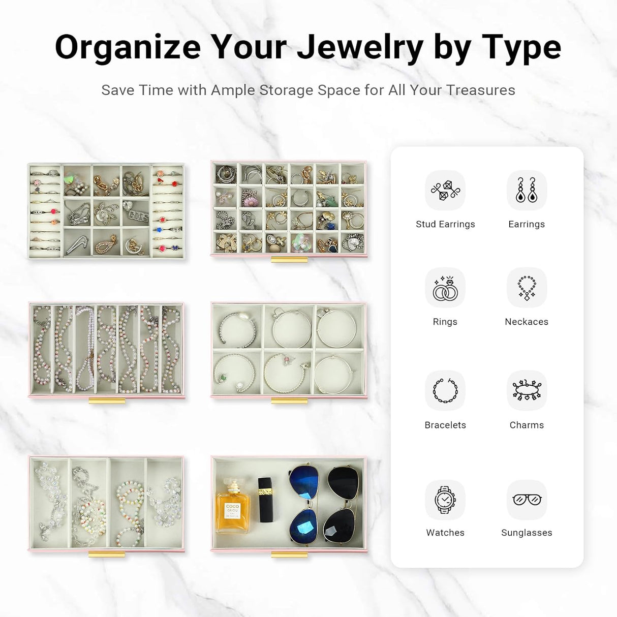 6-Tier Jewellery Box