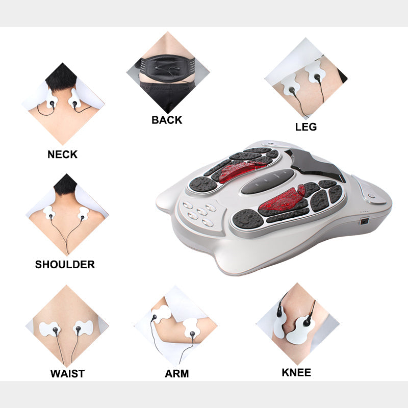 Electromagnetic Foot Massager with Wave Pulse Therapy