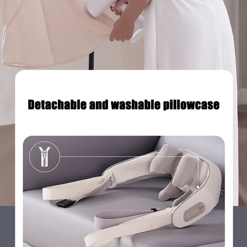 Neck & Shoulder Massager with Heat - 5D Deep Kneading Electric Pain Relief Device