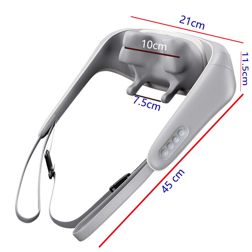 Neck & Shoulder Massager with Heat - 5D Deep Kneading Electric Pain Relief Device