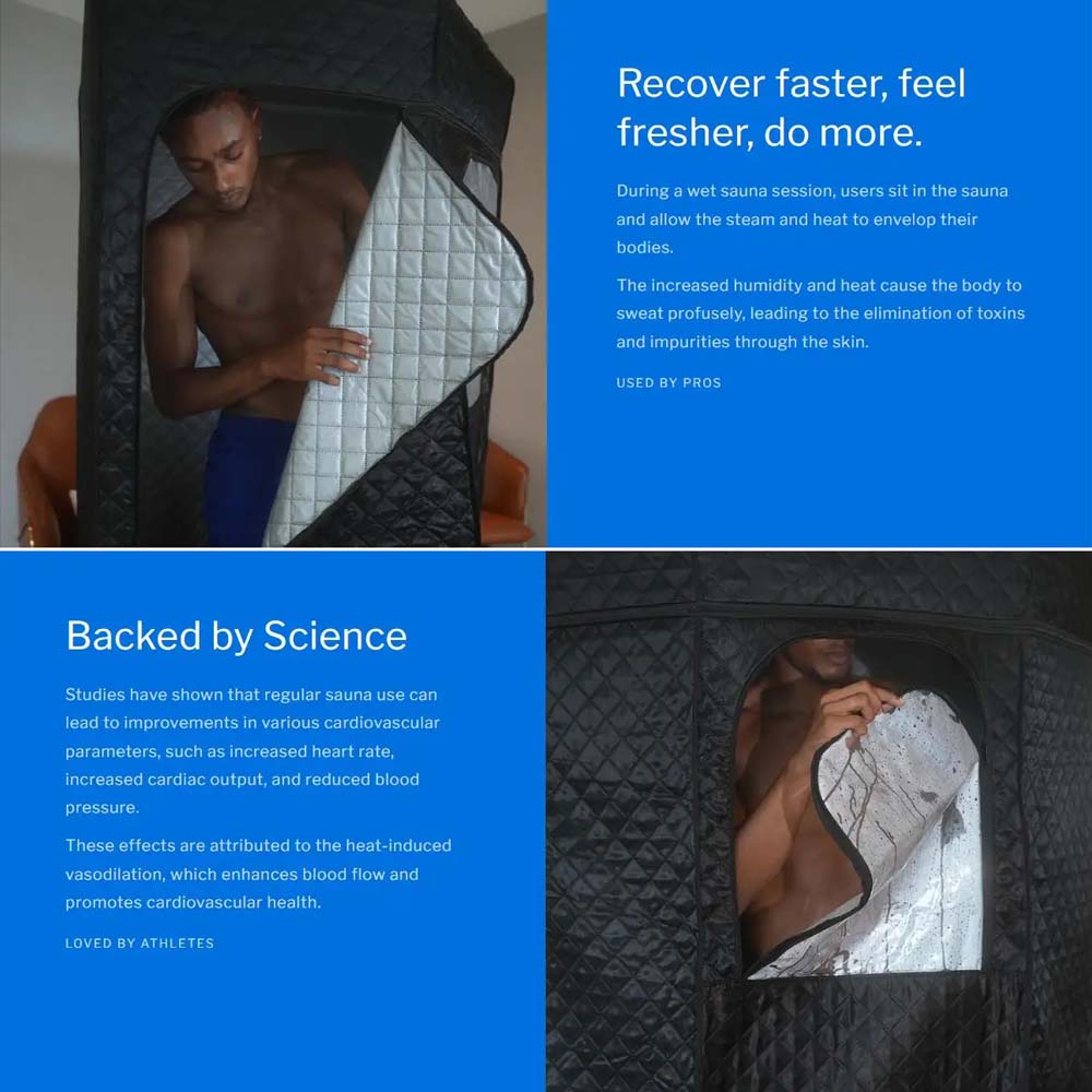 Home Portable Steam Sauna Tent