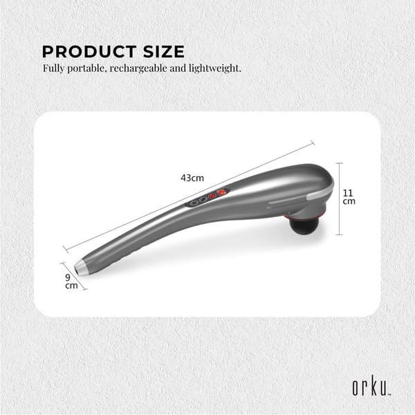 Rechargeable Handheld Hammer Massager