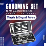 Professional 12-Piece Manicure and Pedicure Set