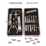 Professional 12-Piece Manicure and Pedicure Set