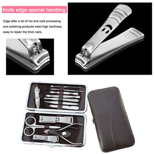 Professional 12-Piece Manicure and Pedicure Set