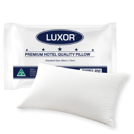 Luxor Premium Hotel Quality Pillow - Silk Rolla