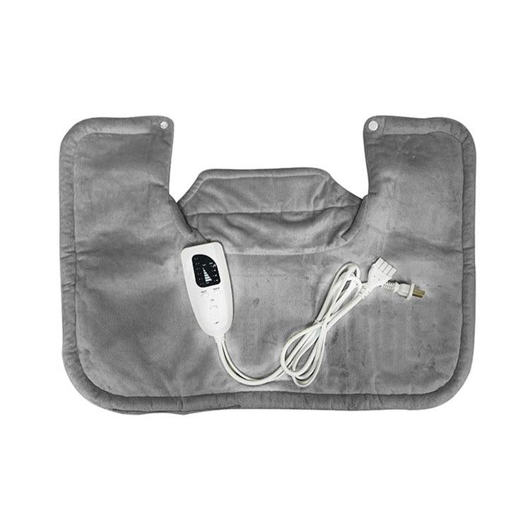 Electric Heated Neck & Back Shawl - Soft Warming Wrap for Pain Relief & Muscle Relaxation