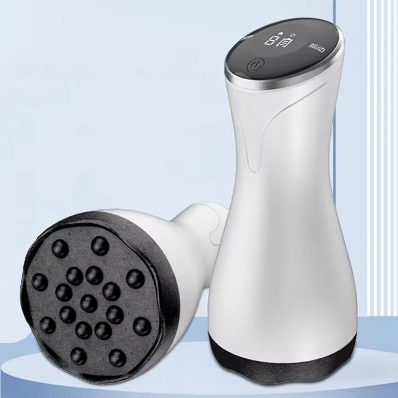 Electric Heated Gua Sha Massager - Full Body Hot Compress Massager For Whole Body