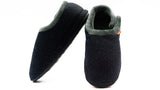 ARCHLINE Orthotic Slippers CLOSED Arch Scuffs Orthopedic Moccasins Shoes - Charcoal Marle