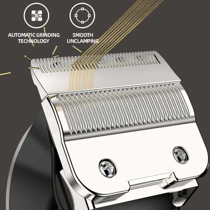 Professional Cordless Hair Clipper with LED Display