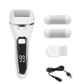Rechargeable Electric Foot File Callus Remover with LED Display - Silk Rolla
