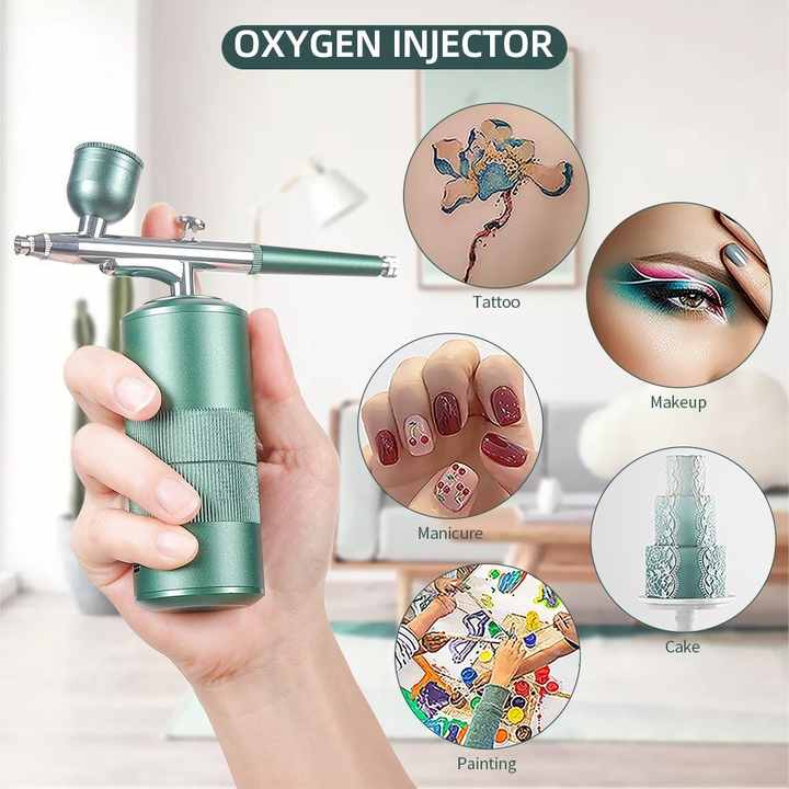 Portable Nano Spray Facial Mister - Oxygen Infusion Skincare Mist Sprayer